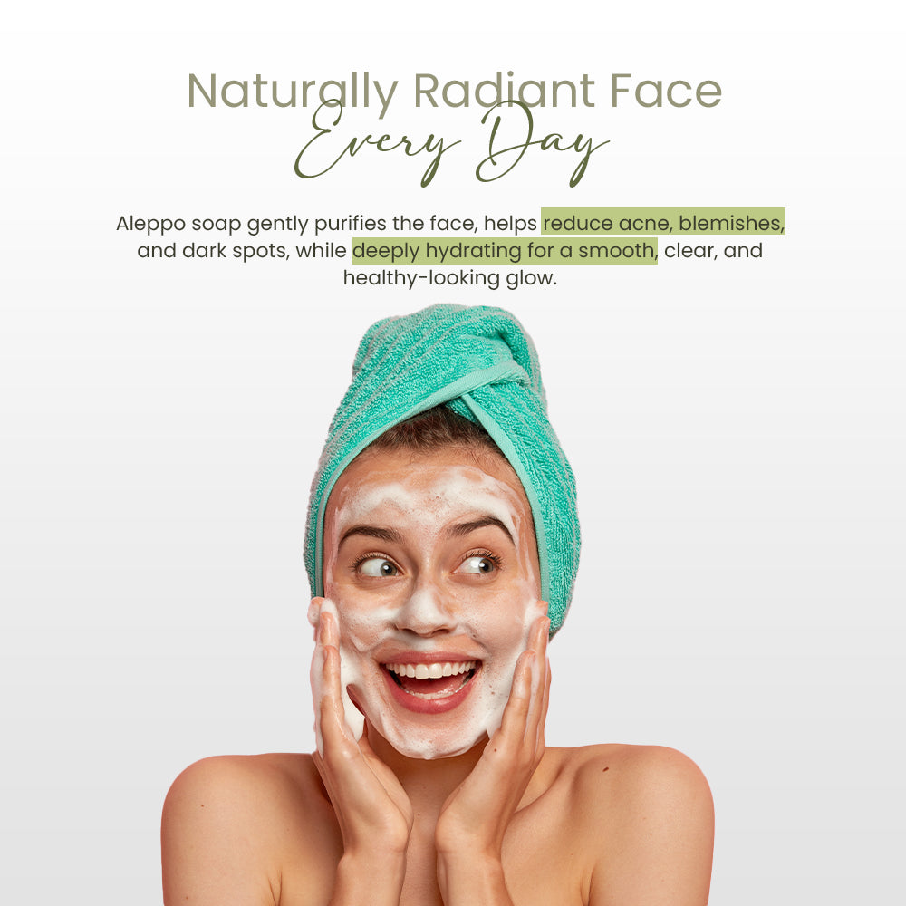 🏆 BEST VALUE – FREE SHIPPING Authentic Aleppo Soap – 2 Pack