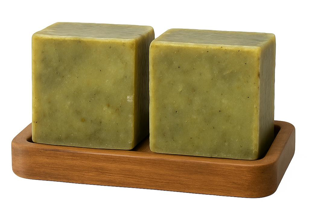 Aleppo Soap 2 Pack (6 oz Each) – 20% Laurel & 80% Olive Oil, Gift-Ready Natural Soap in Premium Box, Handmade Vegan Organic Skincare