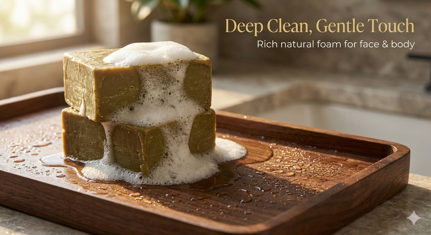 🏆 BEST VALUE – FREE SHIPPING Authentic Aleppo Soap – 2 Pack